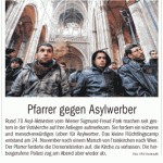 Herbergssuche in Votivkirche - Presserundschau